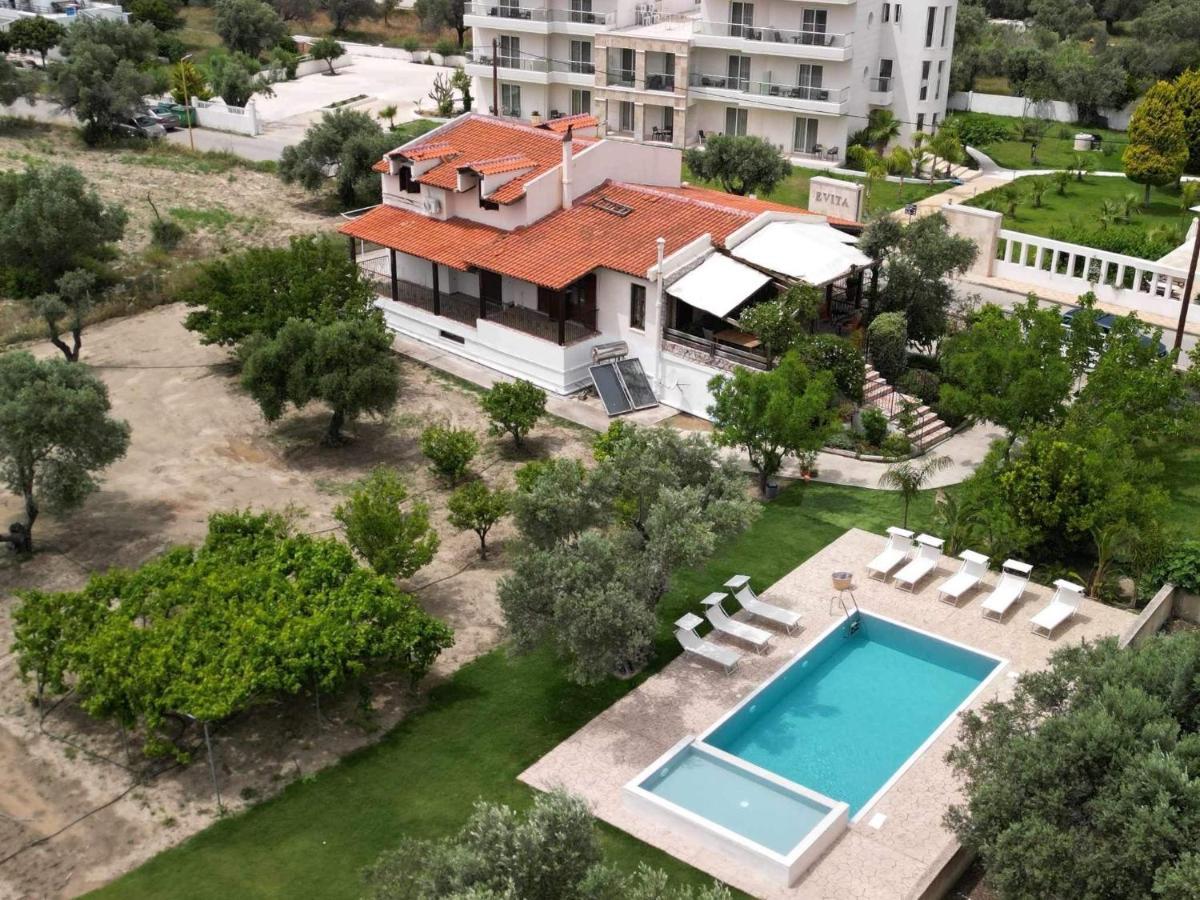Sunny Countryside Villa - With Private Pool Faliráki Kültér fotó