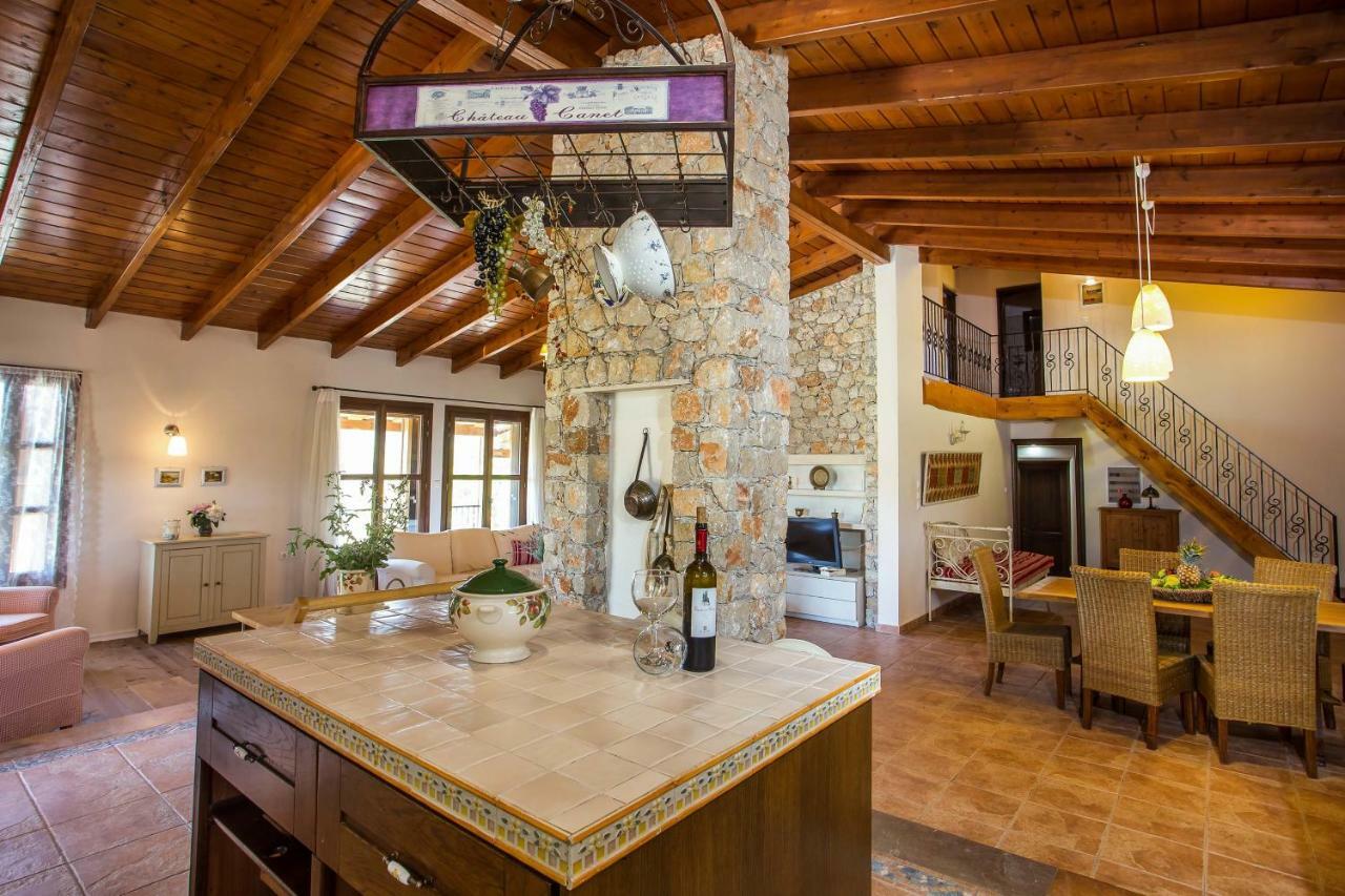 Sunny Countryside Villa - With Private Pool Faliráki Kültér fotó